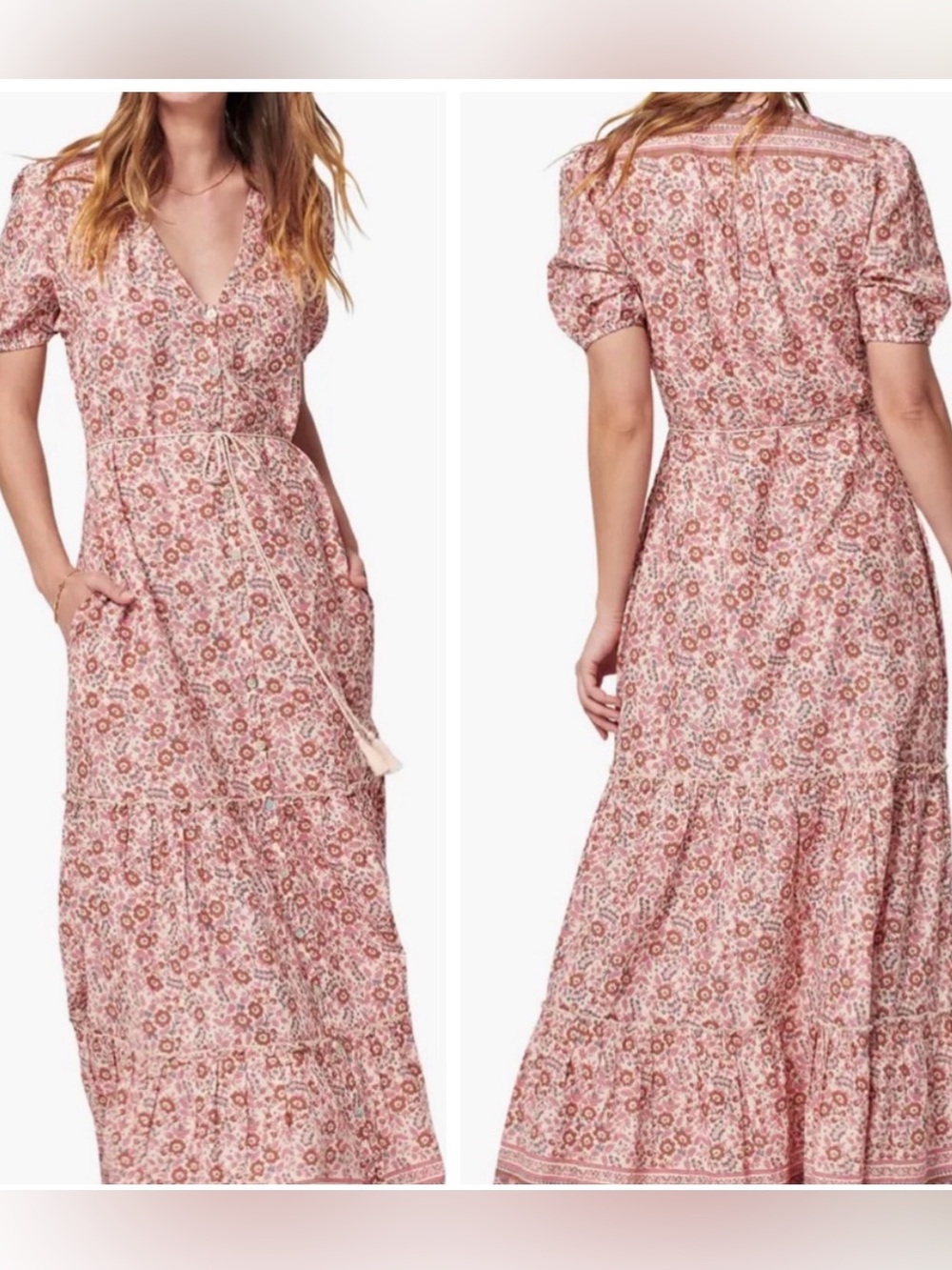 Faherty Orinda Maxi Dress XS